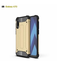 Ntech Ntech - Samsung Galaxy A70/A70s Armor Hoesje - Goud