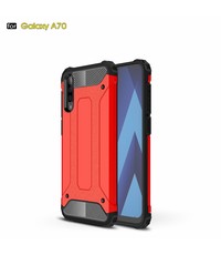 Ntech Ntech - Samsung Galaxy A70/A70s Armor Hoesje - Rood