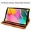 Ntech Samsung Tab A 10.1 hoes Oranje - Galaxy Tab A 2019 hoes draaibare cover Hoesje voor de Samsung Galaxy Tablet A 10.1