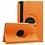 Ntech Samsung Tab A 10.1 hoes Oranje - Galaxy Tab A 2019 hoes draaibare cover Hoesje voor de Samsung Galaxy Tablet A 10.1