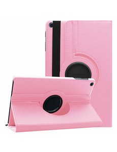 Ntech Samsung Tab A 10.1 hoes Licht Roze - Galaxy Tab A 2019 hoes draaibare cover Hoesje voor de Samsung Galaxy Tablet A 10.1
