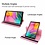 Ntech Hoesje Geschikt Voor Samsung Galaxy Tab A 10.1 hoes Licht Roze - Galaxy Tab A 2019 hoes draaibare cover Hoesje voor de Hoesje Geschikt Voor Samsung Galaxy Tablet A 10.1