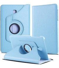 Ntech Ntech Samsung Galaxy Tab A 8.0 (2017) T380 draaibaar Hoes - Aqua Blauw