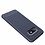 Ntech Ntech Soft Brushed TPU Hoesje Geschikt Voor Samsung Galaxy S10+ (Plus) - Donker Blauw