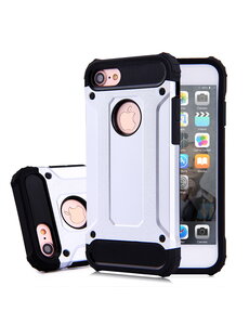 Ntech Ntech - Apple iPhone 8 / 7- Armor Hoesje - Zilver