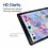 Ntech Ntech Screenprotector Geschikt voor Apple iPad 9.7" (2018-2017) Screenprotector 0.3mm  HD clarity Hardness Tempered Glass - Zwart