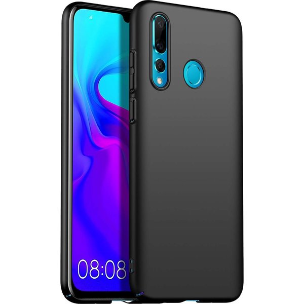 Ntech Ntech Hoesje Silicone Hoesje Flexible & Scratch Resistent TPU CaseHoesje Geschikt voor Huawei P Smart Plus (2019) - Zwart