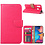 Ntech Ntech Hoesje Geschikt Voor Samsung Galaxy A20e Portemonnee Hoesje / Book Case - Roze/Pink