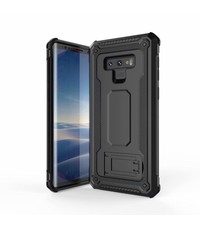 Ntech Ntech Samsung Galaxy Note 9 Armor hoesje met Kickstand - Zwart