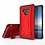 Ntech Ntech Samsung Galaxy Note 9 Armor hoesje met Kickstand - Rood