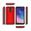 Ntech Ntech Samsung Galaxy A6 2018 Armor hoesje met Kickstand Zwart & Rood