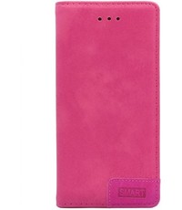 Merkloos Smart Luxe Roze TPU / PU Leder Flip Cover met Magneetsluiting voor Samsung Galaxy S10+