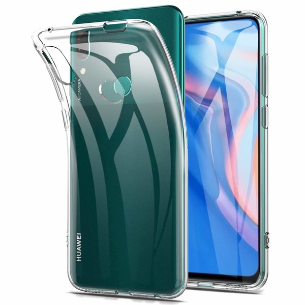 Ntech Ntech Hoesje Geschikt voor Huawei P Smart Z Transparant Hoesje / Crystal Clear TPU Case