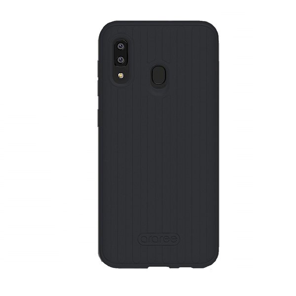 Araree Geschikt voor Samsung Galaxy A30 Araree TPU Hoesje AirDome Series Back Cover - Zwart