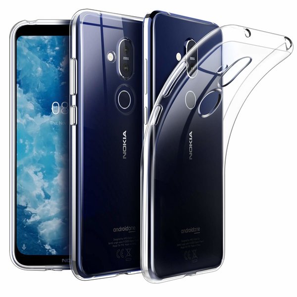 Ntech Ntech Hoesje geschikt voor Nokia 8.1 (Hoesje geschikt voor Nokia X7) Transparant Hoesje / Crystal Clear TPU Case