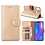 Merkloos Ntech Honor 20 lite Portemonnee Hoesje / Book Case - Goud