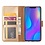 Merkloos Ntech Honor 20 lite Portemonnee Hoesje / Book Case - Goud