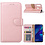 Ntech Ntech Geschikt voor Honor 20 lite Portemonnee Hoesje / Book Case - Rose Goud