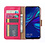 Ntech Ntech Geschikt voor Honor 20 lite Portemonnee Hoesje / Book Case - Pink/Roze