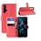 Ntech Ntech Geschikt voor Honor 20 lite Portemonnee Hoesje / Book Case - Pink/Roze