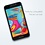 Ntech Ntech Screenprotector Geschikt voor Samsung Galaxy A2 Core full cover Screenprotector Tempered Glass - Zwart