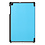 Ntech Hoes Geschikt voor Samsung Galaxy Tab A 10.1 2019 hoes - Smart Tri-Fold Bookcase - Turquoise