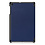 Ntech Hoes Geschikt voor Samsung Galaxy Tab A 10.1 2019 hoes - Smart Tri-Fold Bookcase - Donkerblauw