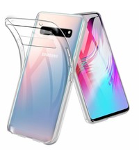 Ntech Ntech Samsung Galaxy S10 5G Hard Back Hoesje - Transparant