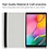 Ntech Hoesje Geschikt Voor Samsung Galaxy Tab A 10.1 hoes Wit - Galaxy Tab A 2019 hoes draaibare cover Hoesje voor de Hoesje Geschikt Voor Samsung Galaxy Tablet A 10.1
