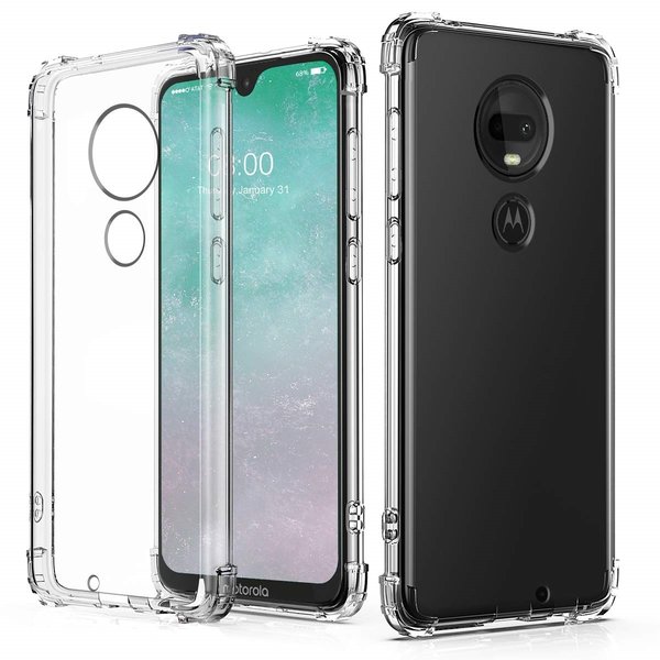 Ntech Ntech Hoesje geschikt voor Motorola Moto G7 / G7 Plus Transparant Anti Shock Back hoesje