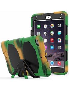 Ntech Ntech Apple iPad mini 4 Extreme Armor Case Camouflage - Groen