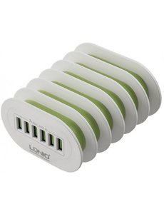 Ldnio LDNIO Oplader A6702 - 6 USB Poorten - 7A - Wit