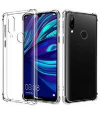 Ntech Ntech Huawei Y7 (2019) Transparant Anti Shock Back hoesje