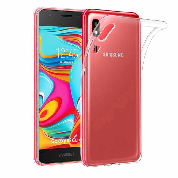 Ntech Ntech Hoesje Geschikt Voor Samsung Galaxy A2 Core Transparant Hoesje / Crystal Clear TPU Case