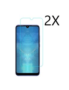 Ntech Ntech 2 Pack Xiaomi Redmi 7 Screenprotector / Anti-Scratch Tempered Glass (0.3mm)
