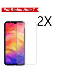 Ntech Ntech 2 Pack Xiaomi Redmi Note 7/ Note 7 Pro Screenprotector / Anti-Scratch Tempered Glass (0.3mm)