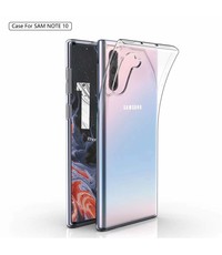 Ntech Ntech backcover Hoesje - Samsung Galaxy Note 10 Transparant