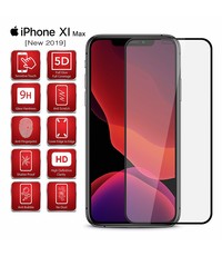 Ntech Ntech Full Cover Screenprotector - Apple iPhone 11 Pro Max - Zwart