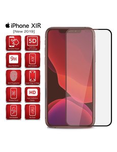 Ntech Ntech Full Cover Screenprotector voor Apple iPhone 11 - Zwart