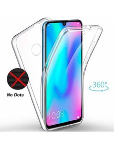 Ntech Ntech 360° Hoesje 2 in 1 Case - Huawei P Smart Plus 2019 Transparant