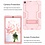 Ntech Ntech Armor Kickstand Case Hoes Geschikt voor Samsung Galaxy Tab A 10.1 (2019) - Rose goud