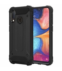 Ntech Ntech Armor Hoesje - Samsung Galaxy A20e - Zwart