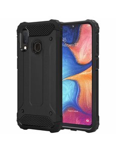 Ntech Ntech Armor Hoesje - Samsung Galaxy A20e - Zwart
