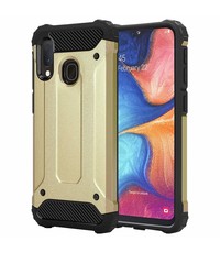 Ntech Ntech Armor Hoesje - Samsung Galaxy A20e - Goud