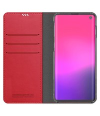 Araree Samsung Galaxy S10 Araree Mustang Diary Portemonnee Hoesje - Rood