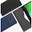 Araree Geschikt voor Samsung Galaxy S10e Araree Bonnet Stand Portemonnee Flip Hoesje - Zwart