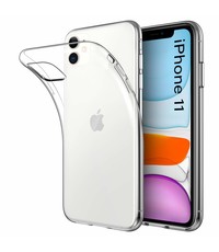 Ntech Ntech Apple Geschikt voor iPhone 11 TPU backcover - Transparant