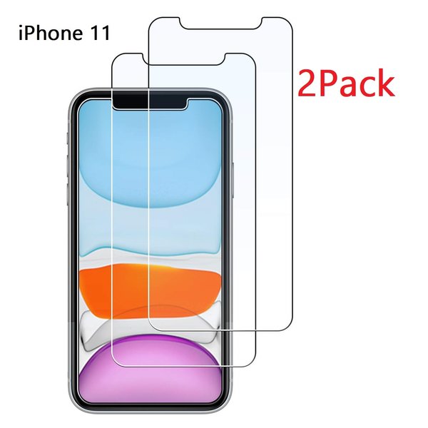 Ntech Ntech Screenprotector 2 Pack - Geschikt voor iPhone 11 Screenprotector Glass (0.3mm)