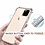 Ntech Ntech hoesje Geschikt voor iPhone 11 Pro Anti Shock Back Cover - Transparant