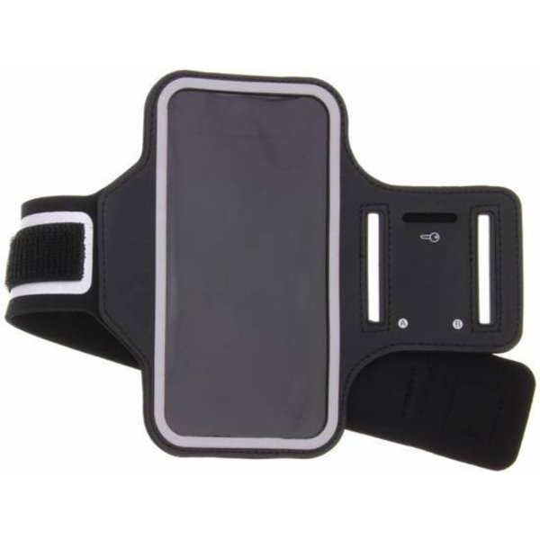 Ntech Ntech Sportarmband voor Geschikt voor iPhone 11 Pro Max - Zwart